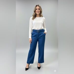 Ann Taylor Tailored Belted Pants  – Size 6